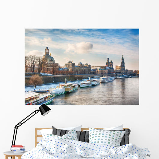 Winterliches Dresden Wall Decal