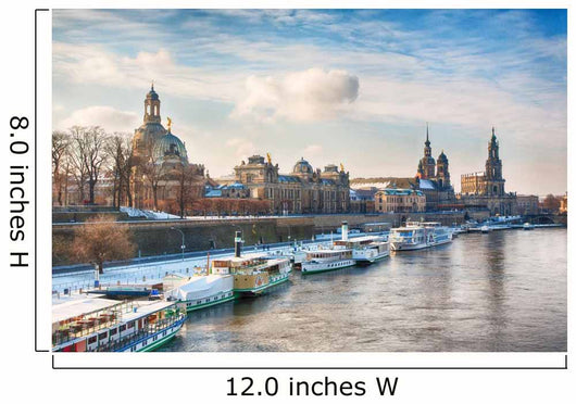 Winterliches Dresden Wall Decal