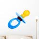 Up Blue Baby Pacifier Wall Decal