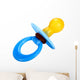Up Blue Baby Pacifier Wall Decal