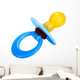 Up Blue Baby Pacifier Wall Decal