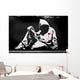 Banksy Hoodie Graffiti Wall Decal