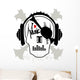 I love music Wall Decal