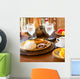 Traditional Philippino breakfast with garlic rice Wall Decal