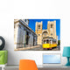 Historic yellow tram of Lisbon, Portugal Wall Decal