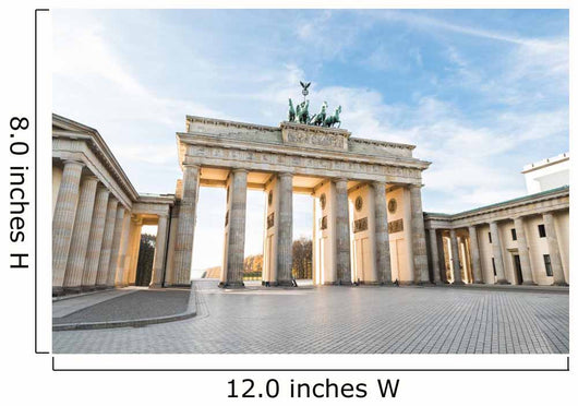 Brandenburger Tor In Berlin Wall Decal