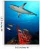 Caribbean Reef Shark Wall Decal
