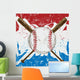 Baseball Flag Wall Decal