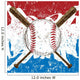 Baseball Flag Wall Decal