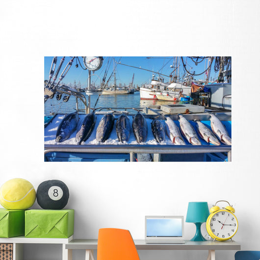 Fish Market at Steveston Village Wall Decal