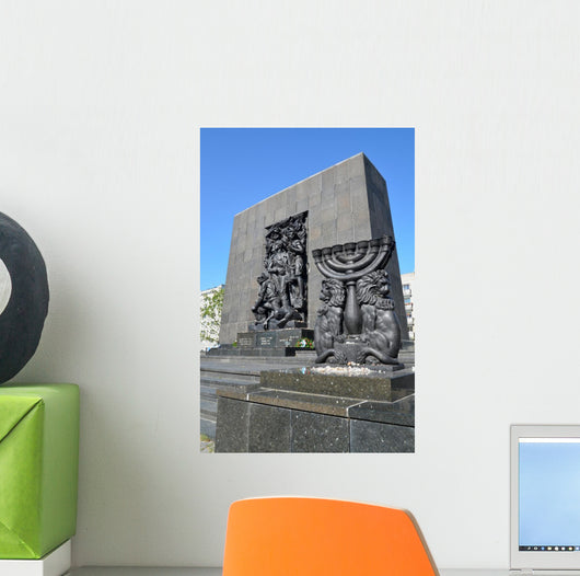 Pomnik Bohater&oacute;w Getta Wall Decal