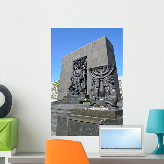 Pomnik Bohater&oacute;w Getta Wall Decal