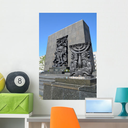 Pomnik Bohater&oacute;w Getta Wall Decal
