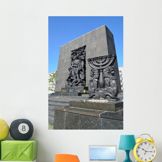 Pomnik Bohater&oacute;w Getta Wall Decal
