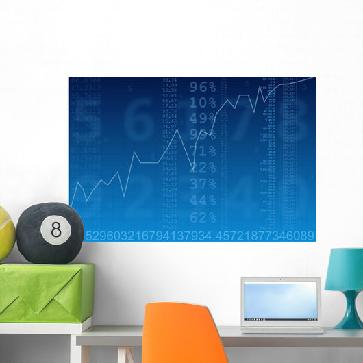 finance report Wall Decal