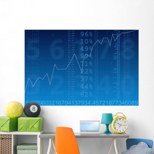 finance report Wall Decal