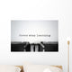Knowledge. Inspirational quote typed on an old typewriter. Wall Decal