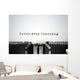 Knowledge. Inspirational quote typed on an old typewriter. Wall Decal