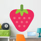 Cartoon Juicy Strawberry Wall Decal