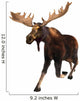 Running Moose Wall Decal