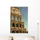 Colosseum in Rome, Italy - Vintage Wall Decal