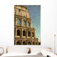 Colosseum in Rome, Italy - Vintage Wall Decal