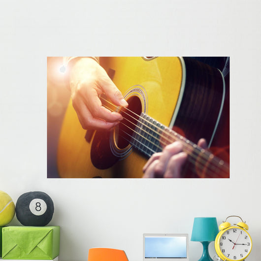 Guitarist Wall Decal
