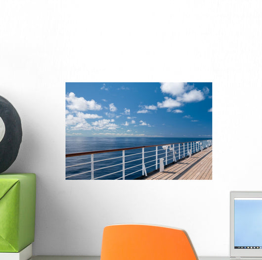 Ocean from cruise ship Wall Decal
