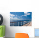 Ocean from cruise ship Wall Decal