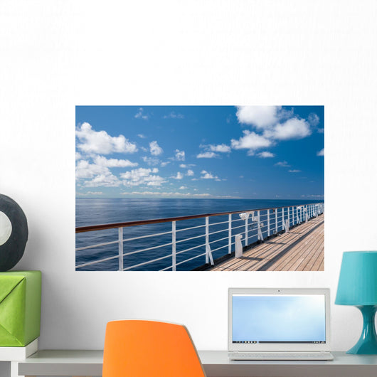 Ocean from cruise ship Wall Decal