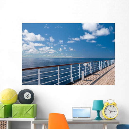 Ocean from cruise ship Wall Decal