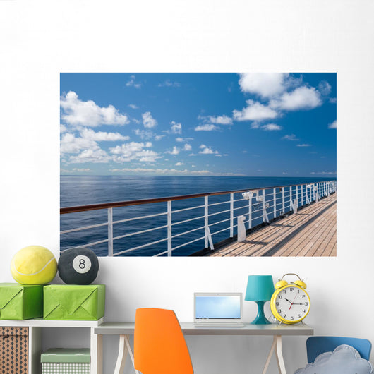 Ocean from cruise ship Wall Decal