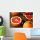 Healthy Organic Red Ruby Grapefruit Wall Decal