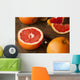 Healthy Organic Red Ruby Grapefruit Wall Decal
