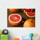 Healthy Organic Red Ruby Grapefruit Wall Decal