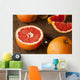 Healthy Organic Red Ruby Grapefruit Wall Decal
