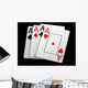 Playing Cards Wall Decal