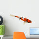 Koi Fish White Wall Decal