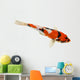 Koi Fish White Wall Decal