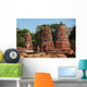 Ancient ruins of temple in Thailand Wall Decal