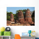Ancient ruins of temple in Thailand Wall Decal