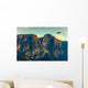 Helicopter in the Tatra Mountains - rescue mission. Wall Decal