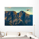 Helicopter in the Tatra Mountains - rescue mission. Wall Decal