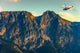 Helicopter in the Tatra Mountains - rescue mission. Wall Decal