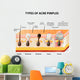 acne pimple types Wall Decal