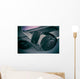 Hi-Fi headphones on a laptop in the studio Wall Decal