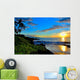 Tropical Beach Sunset Wall Decal