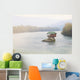 house on river Wall Decal