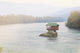 house on river Wall Decal