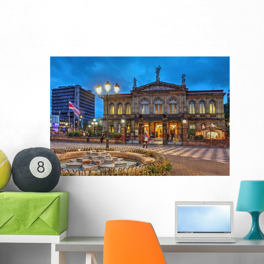 National Theatre of Costa Rica in San Jose Wall Decal
